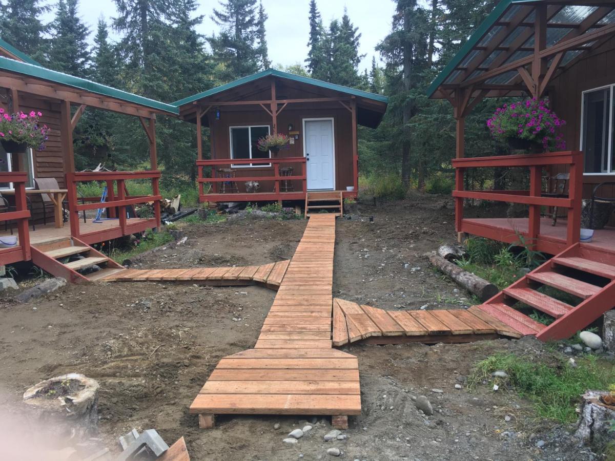 Whispering Woods Ak Cabins Kasilof Exterior photo